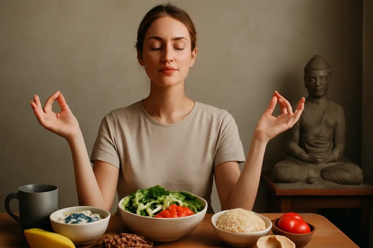 Cibo e meditazione: può ciò che mangi favorire il rilassamento? La risposta sorprendente