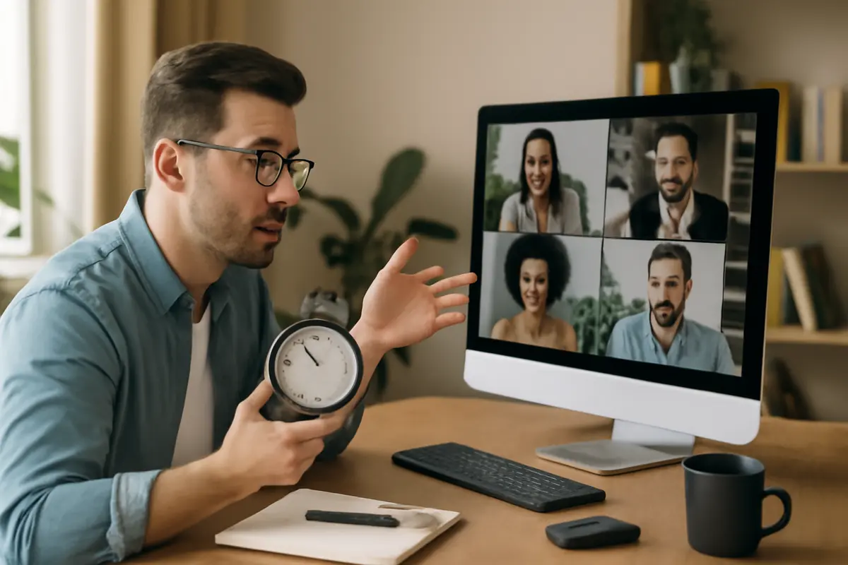 Gestione delle riunioni virtuali: il dettaglio nascosto che evita sprechi di tempo e rende più produttivi