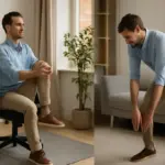 Esercizi per chi sta tante ore seduto: le 3 mosse che riattivano corpo e mente subito