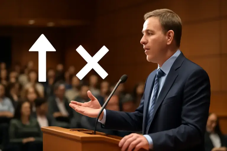 Public speaking efficace: quali errori evitano i grandi oratori e come puoi farlo anche tu